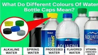 Different colours of water bottle caps இது தெரியாம தண்ணீர் குடிக்க வேண்டாம் #sbo #sbotvm #ejkvideo