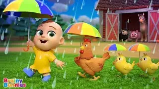 Rain Rain Go Away & More | Farm Animals Version | Baby Songs & Nursery Rhymes Compilation