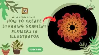 Unlock Your Creativity: How to Design Gradient Flowers in Illustrator (Urdu/Hindi)
