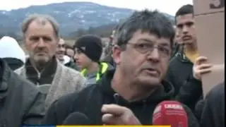 Donji Vrbljani: Prosvjed građana zbog izgradnje MHE &ldquo;Medna&rdquo; na Sani LZN