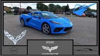 Chevrolet C8 Corvette Stingray 1LT Coupe 2020 года | Видеообзор | Подробный обзор