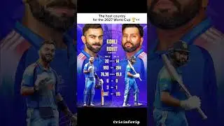 The host country for the 2027 World Cup #cricket #cricketplayer #cricketshort #crickettoday #iccwtc