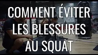 MUSCULATION SQUAT - Comment &eacute;viter les BLESSURES au SQUAT ?