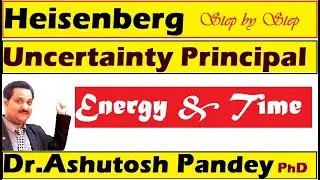 Energy Time Uncertainty Principle | Heisenberg Uncertainty in terms of Energy and Time derivation