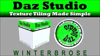 Daz Studio:  Texture Tiling Made Simple