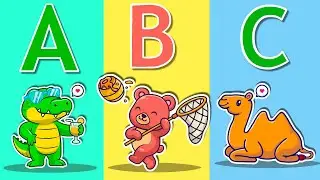 paradise kids|AB animals with voices| Learn ABC Alphabet for Children | Education ABC Nursery
