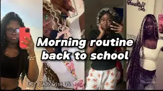 Get ready with us first day back to school *mini vlog*