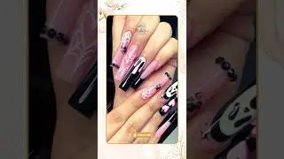 Geometric Nail Art & Modern Nail Designs #GeometricNails #ModernManicure #CleanNailArt