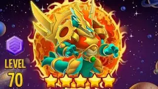 High Sunbringer Dragon Level MAX ! Dragon City