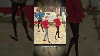 Объяснение остроносых средневековых туфель 😮