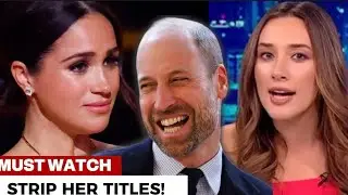 UK Media Drops the Hammer ~ DEMANDS Her Titles STRIPPED! Meghan&rsquo;s PR Fantasy CRUMBLES On Air