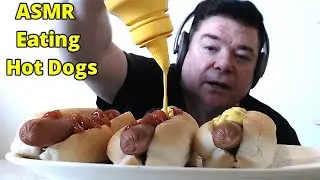 ASMR - Eating Hot Dogs [Binaural Sound]