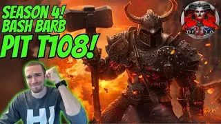 Mastering Tier 108 with Diablo 4's bash barb build