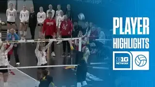 Chard'e Vanzandt Highlights vs. Ohio State | Iowa Volleyball | 11/28/2025