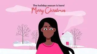 2D Character Animation 🎄 Christmas Celebration Animation ✅ Buy Best 2D/3D Animated Explainer Video