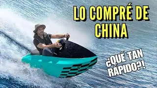 ¡Compré una mini lancha eléctrica de China!