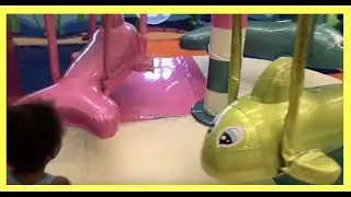 Indoor Playground for Kids + Carousel Play Time