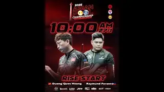 [Highlights] Dương Quốc Ho&agrave;ng vs Raymund Faraon | Asian Pool Championship 2025 | Stage 2