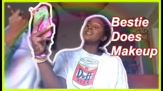 DOING MY BESTFRIEND'S MAKEUP (FUNNY AF)