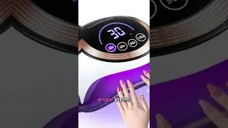 UV LED Nail Lamp for Salon Nails at Home #nailcare #gelnails