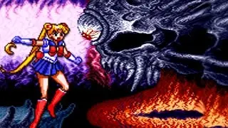 Sailor Moon (Genesis) All Bosses (No Hit)