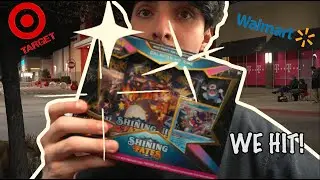 Finding Pokemon Cards in store!!! *RETAIL PRICE* (Pokemon 2021 Hunting Vlog)