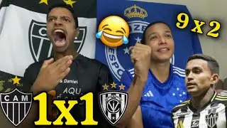 REACT ATL&Eacute;TICO MG 1x1 INDEPENDENTE DEL VALE MELHORES MOMENTOS | PRIMEIRO GOL DO DUDU 9 a 2 