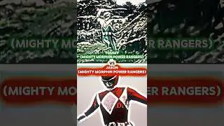 Green ranger (mighty morphin power rangers) vs red ranger ( mighty morphin power rangers)