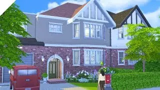 Traditional London Suburban | Parenthood | The Sims 4: Speed Build (CC Free)
