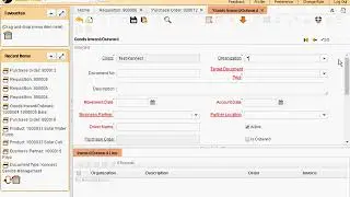 Purchase to Store flow in Konnect ERP