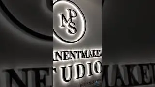 🔥 Make Your Brand Unforgettable!#3DBacklitSign #CustomSignage #MetalSigns #BusinessBranding