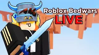 ROBLOX BEDWARS CUSTOM MATCH AND MINIGAMES / GRINDING WITH VIEWERS LIVE