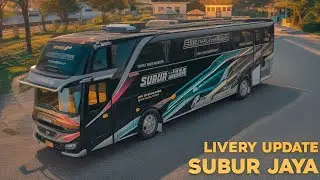 ❗ SHARE DAN REVIEW LIVERY SUBUR JAYA SHD ORI || BUS SIMULATOR INDONESIA