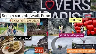 SNEH RESORT full tour with packages price with what&rsquo;s included ? Stay, activities, games, food,etc.,