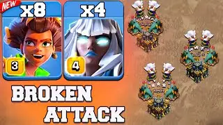 TH17 Root Rider & Electro Titan Attack ! Best Th17 Attack Strategy With ROOT RIDER + ELECTRO TITAN