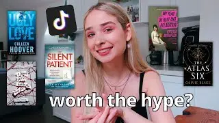i read five very popular booktok books ✨ reading vlog