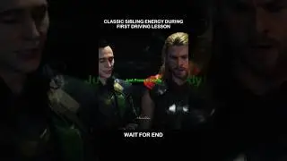 Thor & Loki Peak Sibling Energy 🔥⚡ #actionmovies #marvel #movie #shorts #mcu #thor #loki #avengers