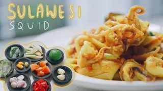 INDONESIAN SULAWESI INSPIRED SQUID | Chef Sawarto
