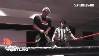Keegan Attacks Slade Hunter Valley Wrestling September 24th, 2016.