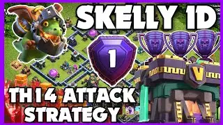 Inferno Dragon Skeleton Spell Th14 Attack Strategy 2021 | Best Th14 Attack Strategy | TH14 STRATEGY