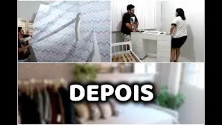 REFORMA: DECORAÇÃO NOVA | PAPEL DE PAREDE E TOUR COMPLETO ♥ Vanessa Araújo