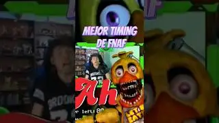 EL MEJOR TIMING DE FNAF 1😭 #shorts #fnaf #fivenightsatfreddys #chica #twitch