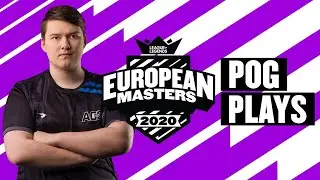 #EUMasters Pog Plays - Summer 2020 | Best Plays of the Tournament!