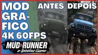 Mod Gr&aacute;fico Realista Para MudRunner em 4k 60fps - Instala&ccedil;&atilde;o PC