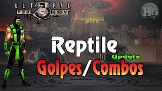 Aprenda como fazer combos do Reptile no Ultimate Mortal Kombat 3 de Snes