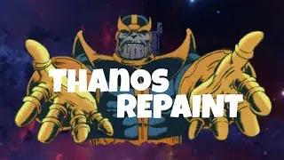 Marvel Legends Thanos BAF (NOT MCU) Repaint
