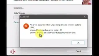 Fix ISDone.dll errors  or Unarc.dll returned an error code -11 or any while installing repack games