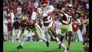 Gavin Sawchuk goes for 100 YARDS in first OU game | Valor Alumni Spotlight | Cheez-It Bowl Highlight