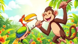 Weaver bird and the monkey | Friendship and teamwork #moralstories #bedtimestories #story