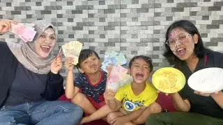 CHALLENGE SEROK UANG VIRAL part 2 - ada hukuman || ALE ARSA FAMILY